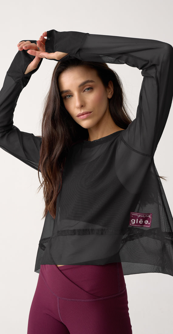 RUN FOR IT MESH PULLOVER